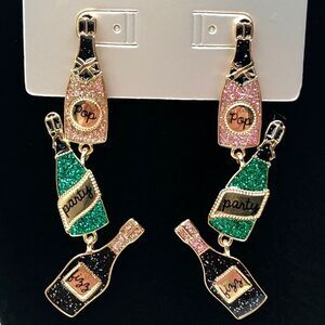 Sugarfix by Baublebar Earrings Champagne Problems Drop Dangle Statement Earrings